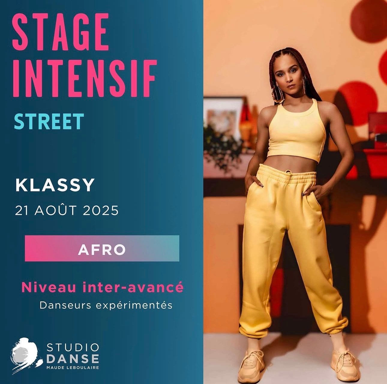AFRO - STUDIO DE danse MAUDE BOULAIRE — AUGUST 2025